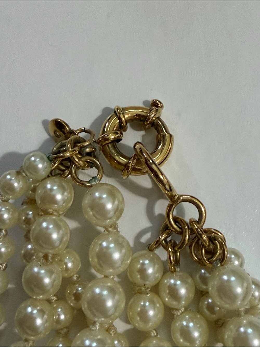 J. Crew Cream Pearl Layered Necklace - Picture 6 of 8